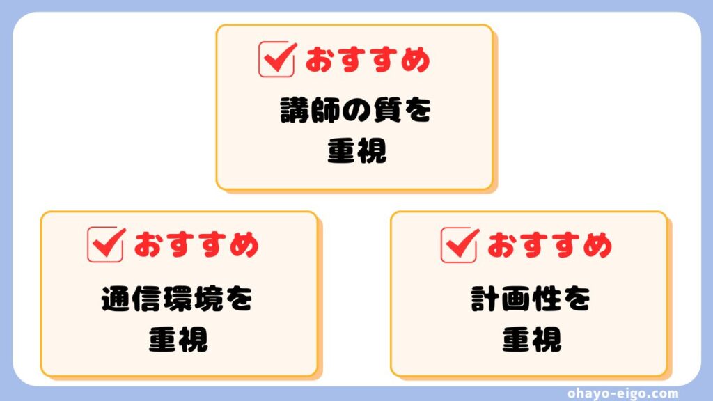 QQEnglishの「カランメソッド」をおすすめしたい人